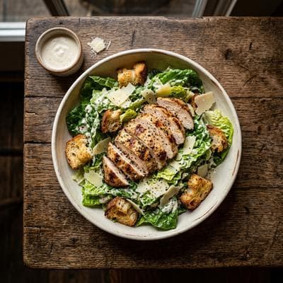 Ensalada César con pollo